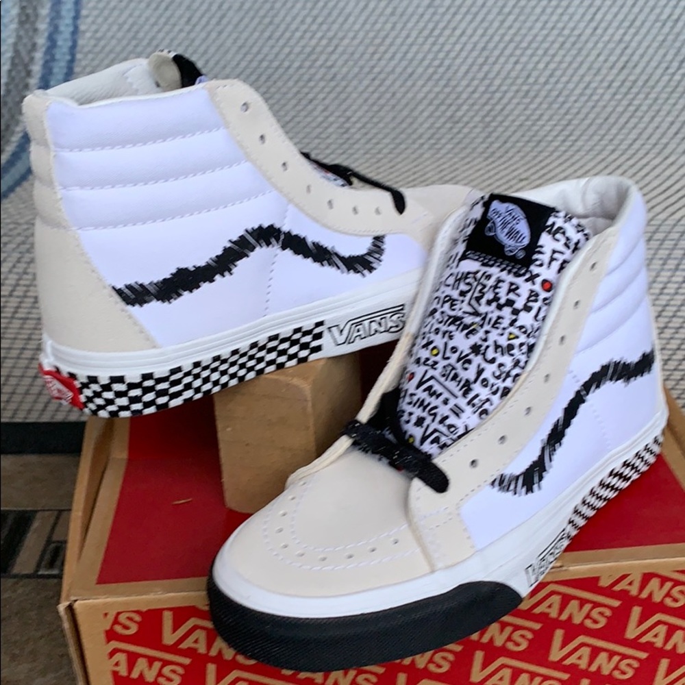 VANS SK8-Hi Reissue Dly Black/True White WMNS - Picture 5 of 16